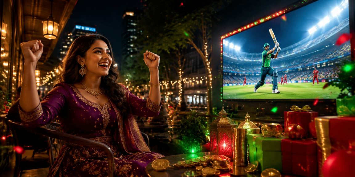 ঢাকায় ক্রিকেট বেটিং উপভোগ করছেন একজন খেলোয়াড়