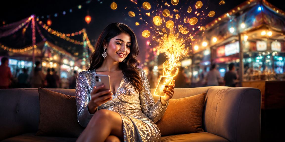 ময়মনসিংহে রাতের বাজারে মোবাইলে ডিপোজিট করছেন একজন ব্যবহারকারী